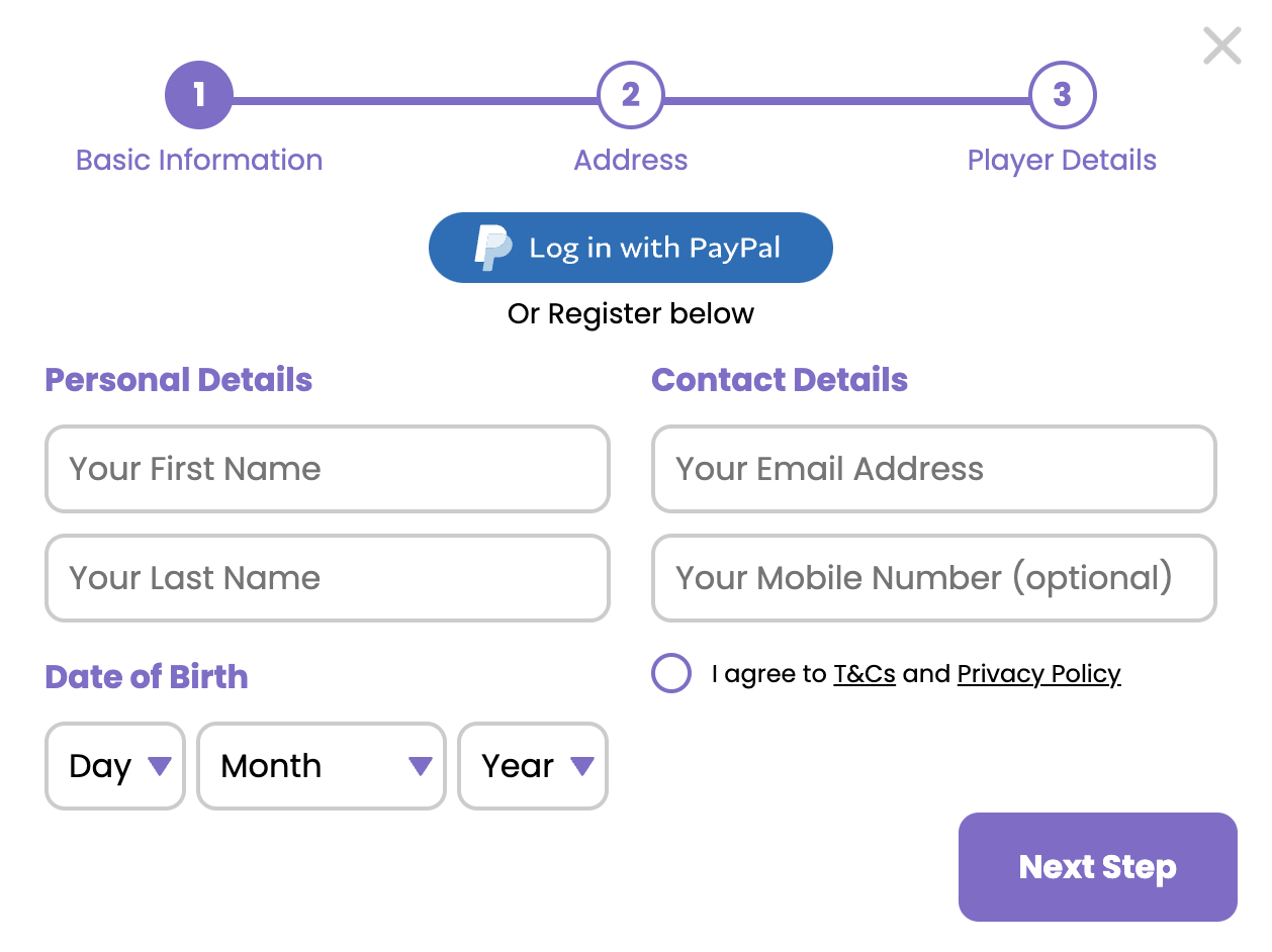 Registration Procedure